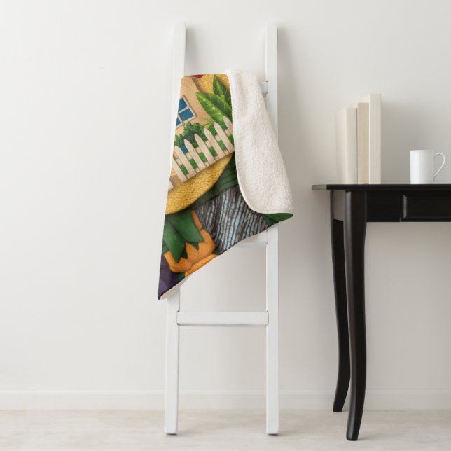 Manta Sherpa Acogedor Hogar Haven (In situ)