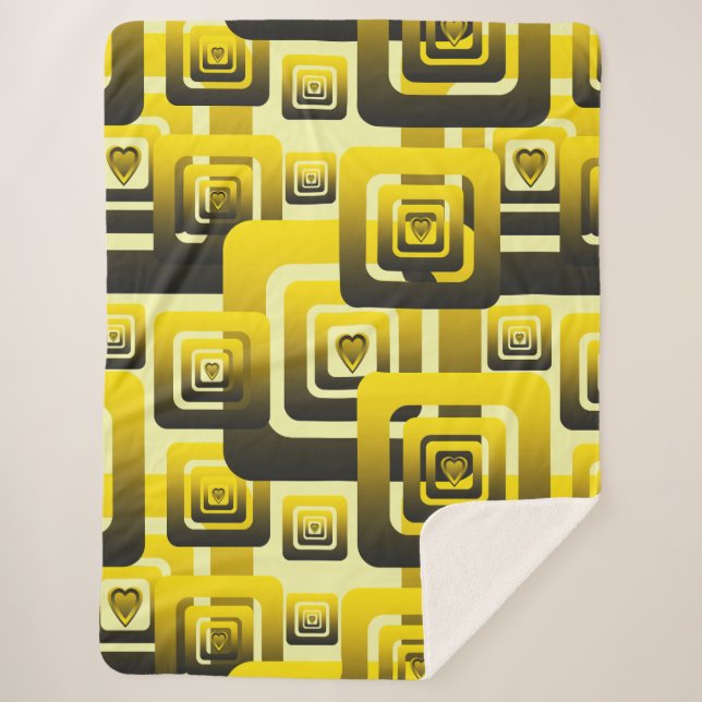 Manta Sherpa Activate My Heart Pattern (Anverso)