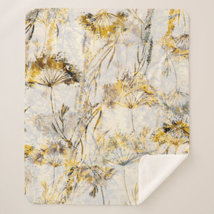 Manta Sherpa Acuarela de fondo abstracto sin fisuras, patrón.