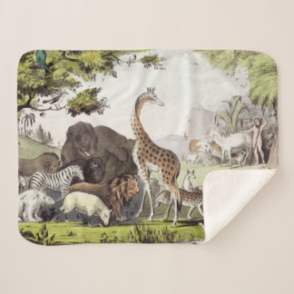 Manta Sherpa Adam nombra a las criaturas