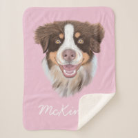 Adorable Tri australiano| Rosa| Personalizado