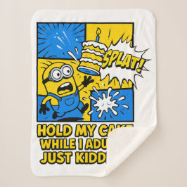 Manta Sherpa Adulto simplemente bromeando