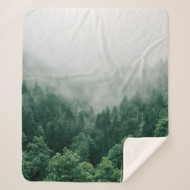 MANTA SHERPA AERIAL PHOTO OF GREEN TREES (Anverso)