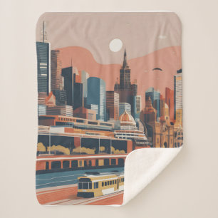 Manta Sherpa Afiche de Melbourne