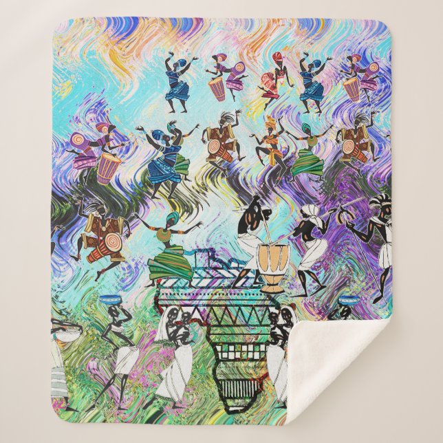 Manta Sherpa African Feast: Rhythms of Africa  (Anverso)