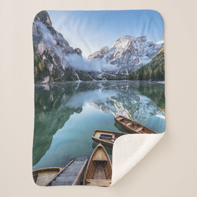 Manta Sherpa Agua | Pragser Wildsee Dolomitas Italia (Anverso)