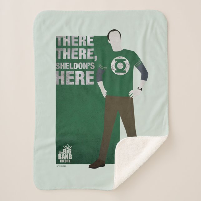 Manta Sherpa Ahí, Sheldon está aquí (Anverso)