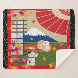 Manta Sherpa AKI Chow Sherpa Blanket