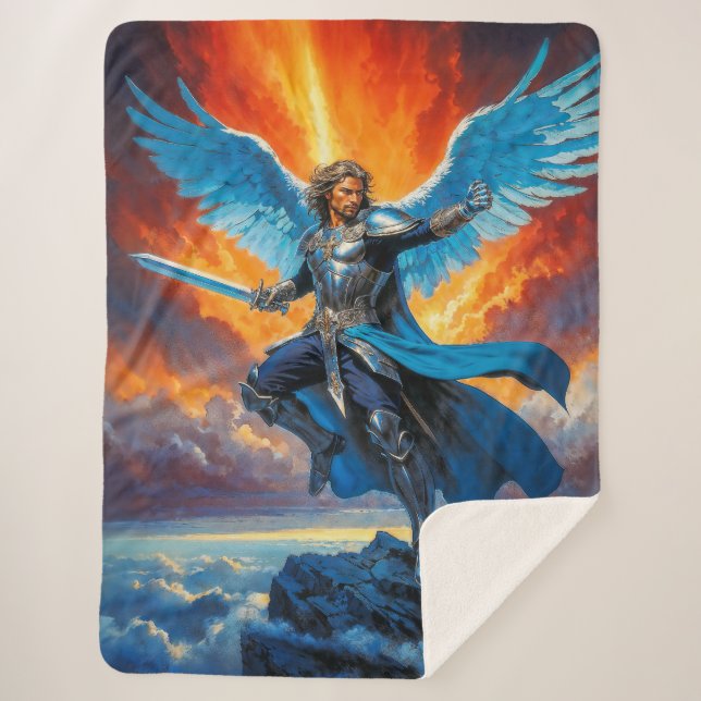 Manta Sherpa Alas de Gloria (Anverso)