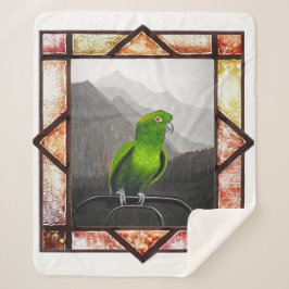 Manta Sherpa Aldo My Amazon Parrot