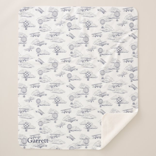 Manta Sherpa Alegría del vuelo - Aviación clásica - Armada y bl (Anverso)