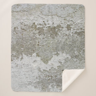 Manta Sherpa Alfombra de área blanca y marrón