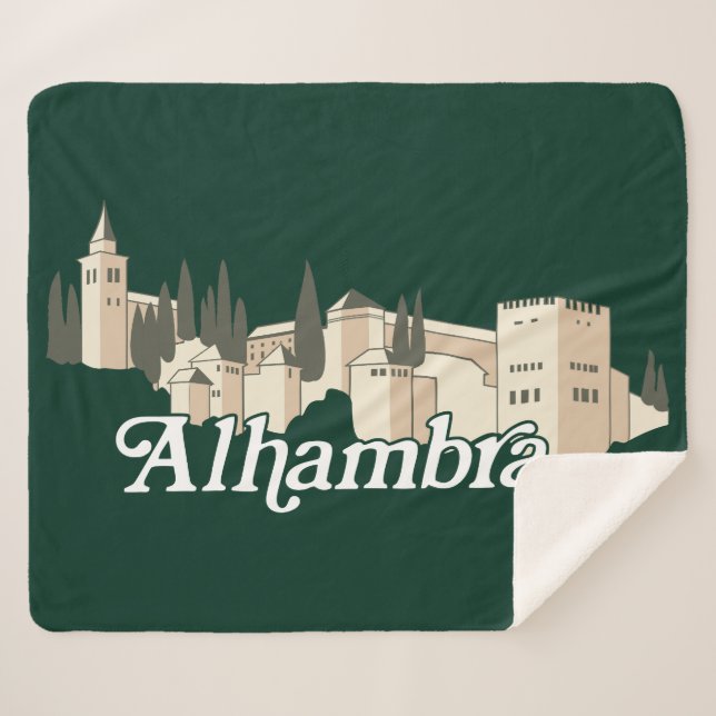 Manta Sherpa Alhambra (Anverso (horizontal))