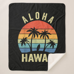 Manta Sherpa Aloha Hawaii Hawaii Isla Shirt Palm Beach Surf