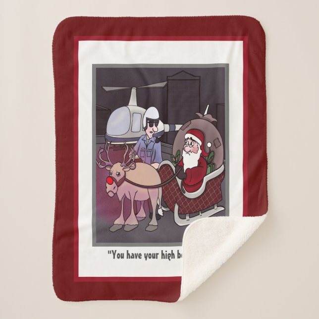 Manta Sherpa Altas vigas Sherpa Blanket (Anverso)