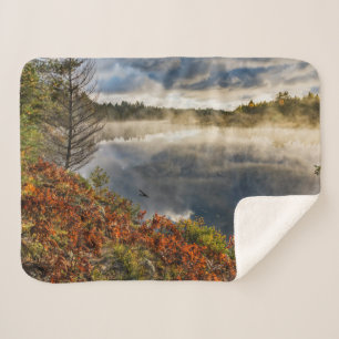Manta Sherpa Amanecer en el río Tahquamenon   Paraíso, Míchigan