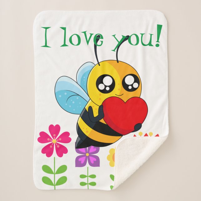 Manta Sherpa Amante Bee (Anverso)