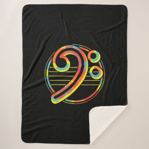 Manta Sherpa Amantes divertidos de la guitarra  Guitar Music Lo