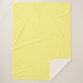 Manta Sherpa Amarillo