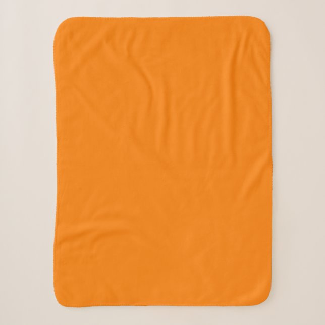 Manta Sherpa Ámbar (SAE/ECE) (color sólido) (Anverso)