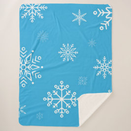 Manta Sherpa Ambiente Invernal Tranquilo