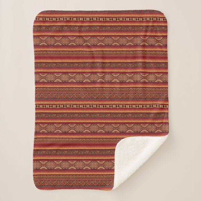Manta Sherpa Americano nativo (Anverso)
