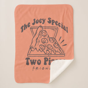 Manta Sherpa AMIGOS™ Cita de Joey Pizza