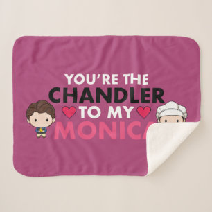 Manta Sherpa AMIGOS™   Eres el Chandler de mi Monica