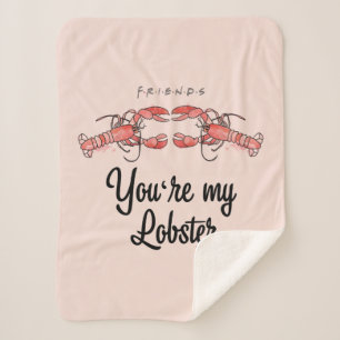 Manta Sherpa AMIGOS™ Eres mi Cotización de acuarela de langos