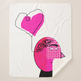 Manta Sherpa Amor en la mente