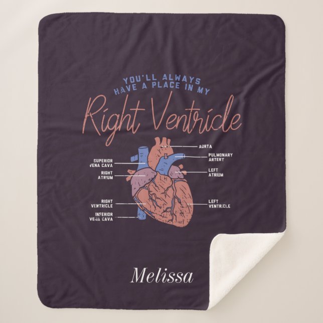 Manta Sherpa Amor Paramédico de EMT Personalizado para siempre (Anverso)