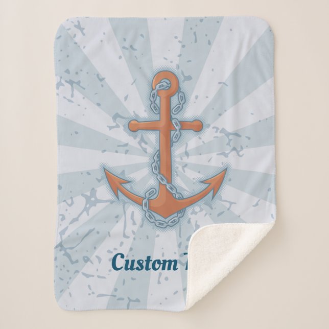 Manta Sherpa Anclaje con cadena (Anverso)