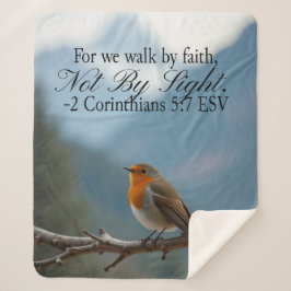 Manta Sherpa Andar por fe y no por vista 2 Corintios 5:7