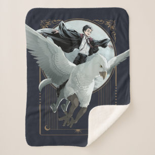 Manta Sherpa Animación HARRY POTTER™ Vuelo con Buckbeak