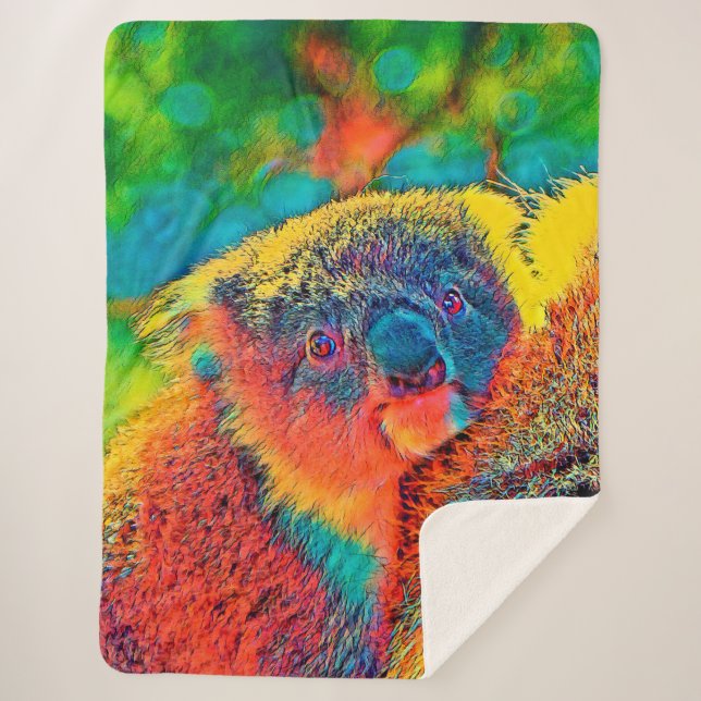 Manta Sherpa AnimalColor_Koala_001_by_JAMColors (Anverso)