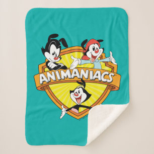 Manta Sherpa Animaniacs Warner Brothers & Sister WB Shield