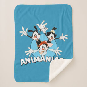 Manta Sherpa Animaniacs   Warner Siblings Arms Wide Graphic