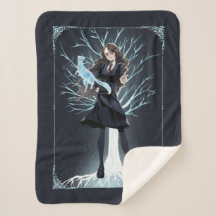 Manta Sherpa Anime El Patronus nutria de Hermione Granger