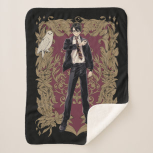 Manta Sherpa Animé HARRY POTTER™ Marco Ornamentado