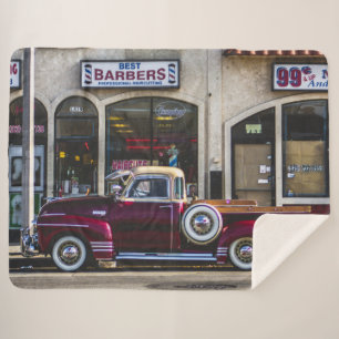 MANTA SHERPA ANTIGUO RECOGIDO