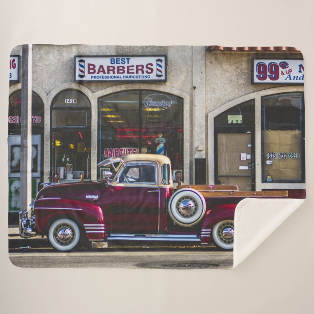 MANTA SHERPA ANTIGUO RECOGIDO (Anverso (horizontal))