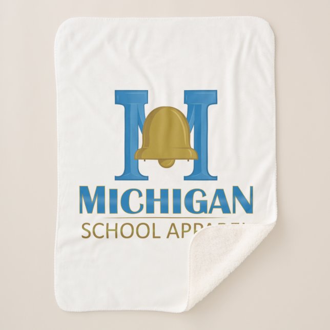 Manta Sherpa Aparato escolar de Michigan (Anverso)