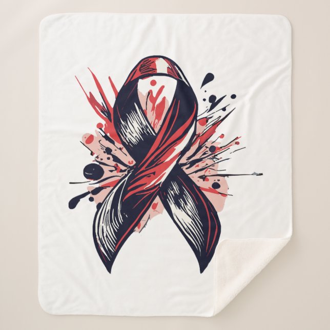 Manta Sherpa Apoyo al cáncer (Anverso)