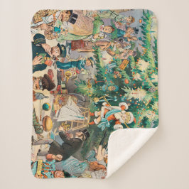 Manta Sherpa Árbol de Navidad (1902)