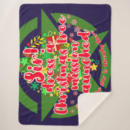 Manta Sherpa Árbol de Navidad, misión, ejército