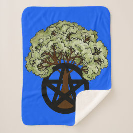 Manta Sherpa Árbol pentápico