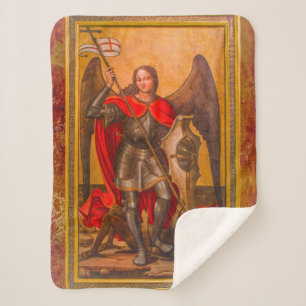 Manta Sherpa Archangel Michael polar blanquet