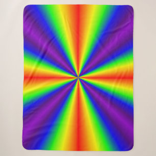 Manta Sherpa Arcoiris Cross Sherpa Blanket