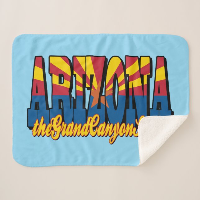 Manta Sherpa Arizona the Grand Canyon State (Anverso (horizontal))