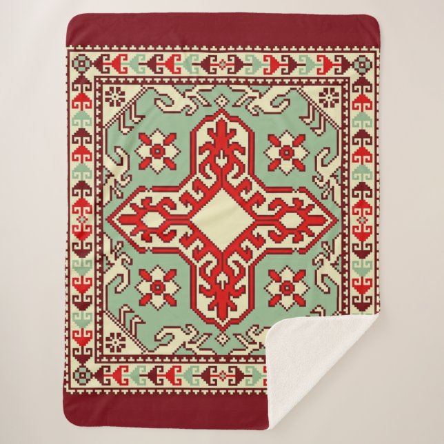 Manta Sherpa Armenio (Anverso)